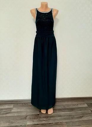 💕шикарное длинное платье.