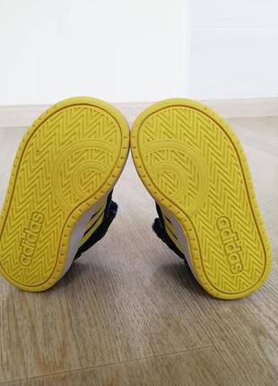 Ботинки хайтопы adidas hoops mid 22 размер9 фото