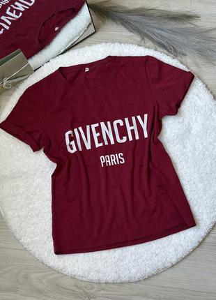 Футболка з написом givenchy1 фото