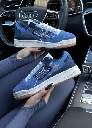 Жіночі кросівки adidas forum 84 low / адідас / демісезонні / весняні, літні, осінні / взуття / шкіра, замша / білі, чорні, сірі, бежеві, сині5 фото