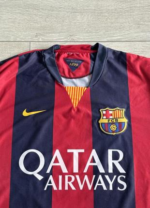 Barcelona messi nike football shirt soccer jersey l футбольна футболка3 фото