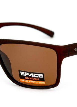 Темные очки с поляризацией space spc21500-c2 polarized (brown)