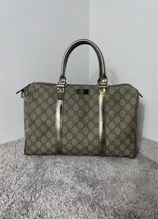 Оригінал gucci boston bag сумка сак вояж дорожнья