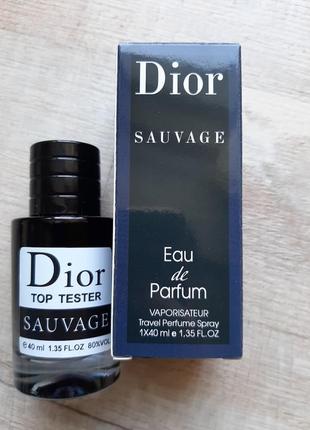 Ппрфумовані духи,тестер dior sauvage