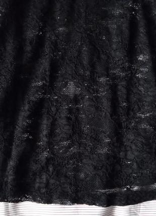 Блуза подовжена  а-силует  стрейч-мереживо  супербатал5 фото