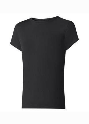 Жіноча футболка спортивна чорна crivit, німеччина2 фото