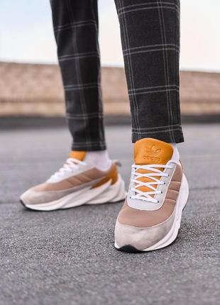 Чоловічі кросівки adidas shark brown white