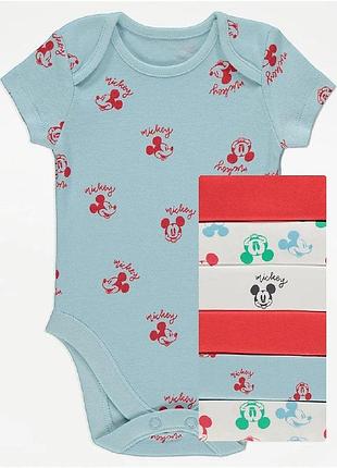 Боді з коротким рукавом міккі маус від george 18-24міс., 92см