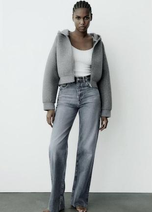 Джинси zara wide leg 38 розмір трендова модель