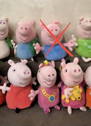 Peppa pig свинка пеппа, братик джордж оригінал1 фото