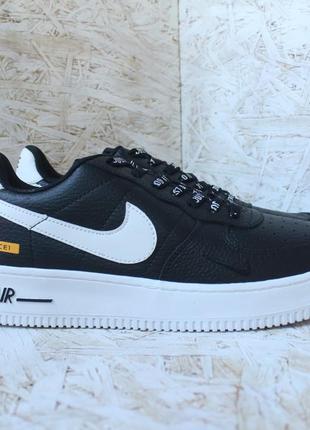 Кроссовки кеды мужские натуральная кожа Zapatillas de deporte en rojo Air Force 1 Flyknit 2.0 de Nike2 фото