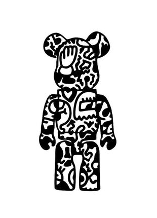 Панно bearbrick панно ведмідь панно беарбрік код/артикул 29 а412