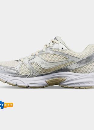 Кремовые трендовые  кроссовки saucony ride millenium3 фото