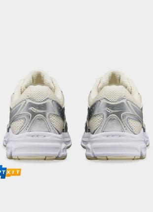 Кремовые трендовые  кроссовки saucony ride millenium7 фото