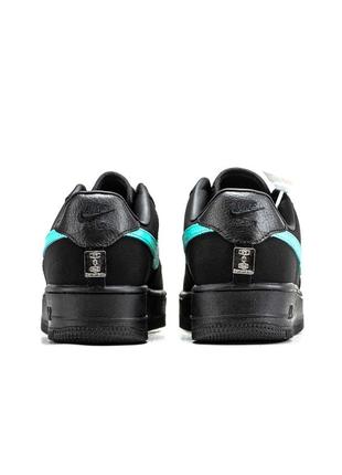 Жіночі та чоловічі кросівки nike air force 1 low x tiffany & co якісні зручні багато розмірів2 фото