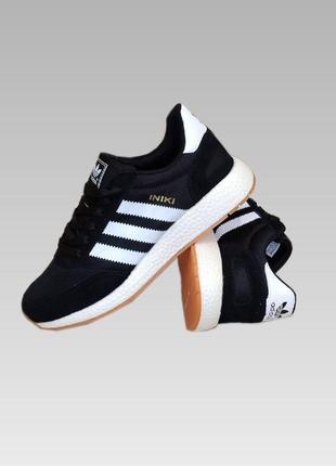 Кроссовки мужские адидас иники.молодежные кроссовки adidas iniki замш сетка4 фото