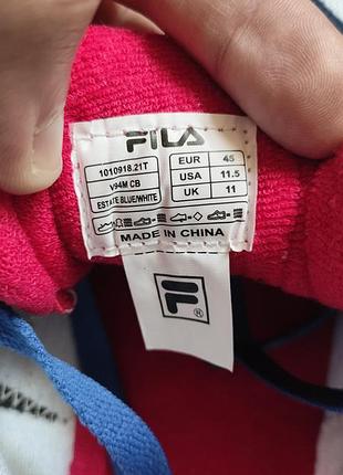 Шкіряні кросівки fila