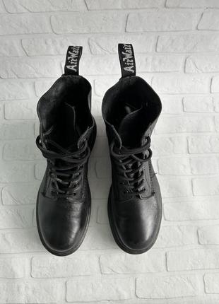 Чорні черевики dr. martens 1460 pascal mono black 39 size ботинки сапоги оригинал3 фото