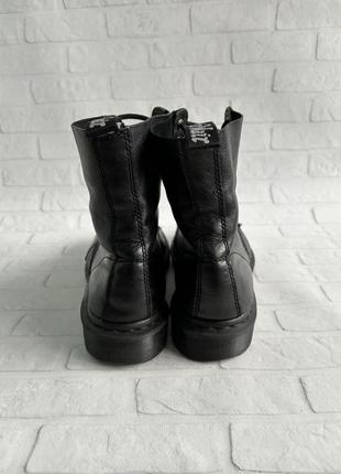 Чорні черевики dr. martens 1460 pascal mono black 39 size ботинки сапоги оригинал4 фото