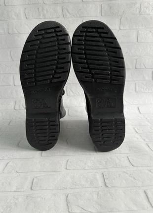 Чорні черевики dr. martens 1460 pascal mono black 39 size ботинки сапоги оригинал5 фото