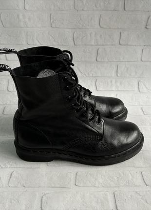 Чорні черевики dr. martens 1460 pascal mono black 39 size ботинки сапоги оригинал