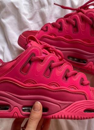 Женские кроссовки osiris d3 pink / эксклюзивная женская обувь осирис розовые3 фото