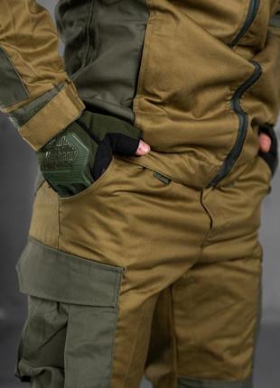 Весняний тактичний костюм гірка олива хакі горка8 фото