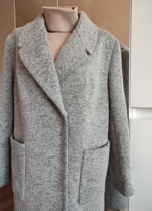 Шерстяное пальто millennium базовое2 фото