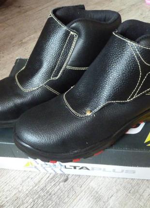 Delta plus cobra4, р робоче взуття , ботинки сварщика, нові, р 45, uk 10.5, устілка 29,5 см