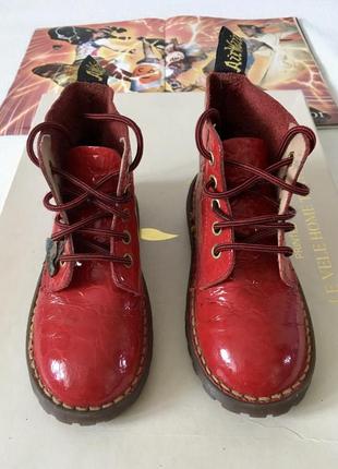 Dr.martens черевики шкіряні лаковані p28