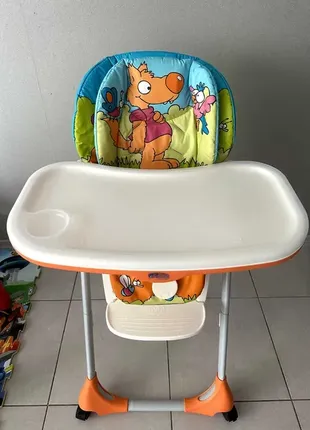 Стільчик для годування chicco polly easy1 фото