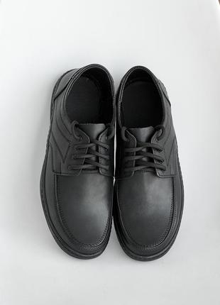 ✅️якісна натуральна шкіра✅️ туфлі базові3 фото