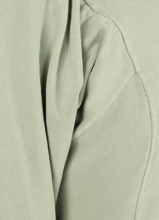 Котонове спортивне міні плаття bershka , актуальні обʼємні рукава3 фото