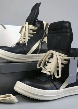 Кеды rick owens × off white geobasket