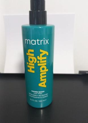 Matrix total results high amplify wonder boost root lifter спрей для объема, распив.