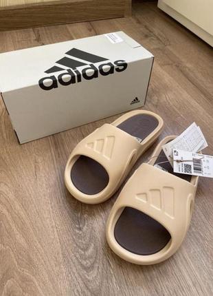 Шлепанцы adidas сланцы слайды слайдеры шлепки