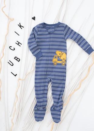 Бавовняний чоловічок "бетонозмішувач" з антиковзькими стопами від каретрс