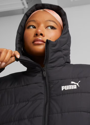 Чорна жіноча куртка essentials padded jacket women нова оригінал з сша4 фото