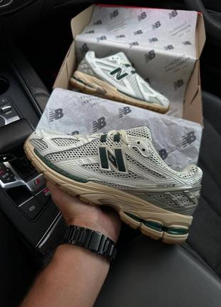 Чоловічі кросівки new balance 1906r white green3 фото