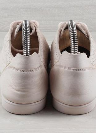 Кожаные женские туфли / кроссовки clarks оригинал, размер 37.57 фото