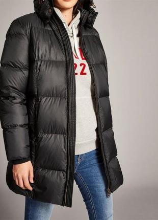 Стильный легкий невесомый фирменный теплый пуховик куртка jack wills 38/m10 фото