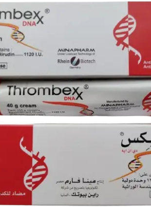 Thrombex dna тромбекс крем египет