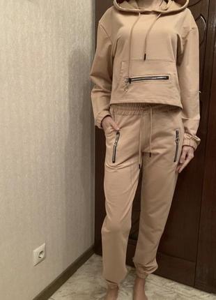 Sale❗️костюм спортивный трикотажный весна лето новый5 фото