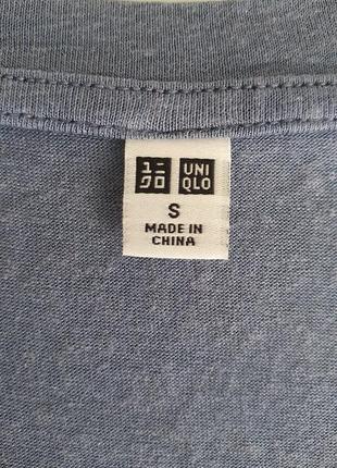 Футболка модал, льон uniqlo9 фото