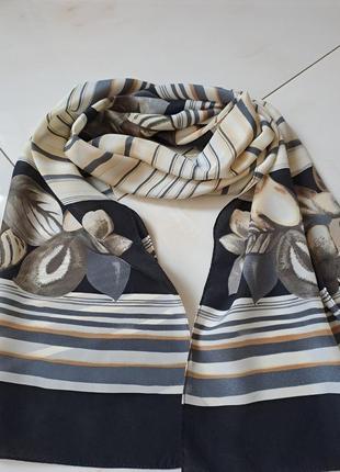 Красивий шовковий шарф4 фото