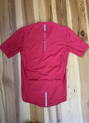 Decathlon спортивна термо кофта на короткий рукав з замочком з кишенями позаду2 фото