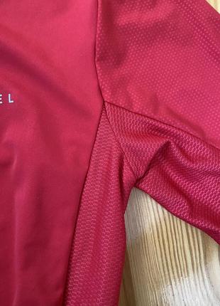 Decathlon спортивна термо кофта на короткий рукав з замочком з кишенями позаду3 фото