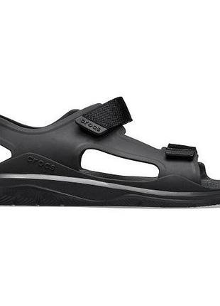 Сандалии crocs swiftwater expedition sandal black black р. m8w10\40.5\26.5 см 206526