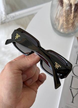 Класичні окуляри, uv400, чорний2 фото