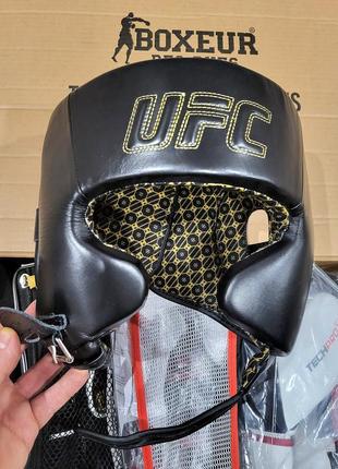 Ufc premium pro l-xl боксерський шолом для боксу оригінал шкіра1 фото